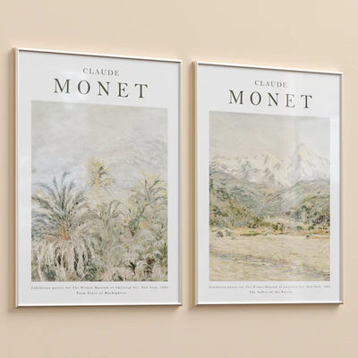 Monet Vintage Exhibition Poster P-610 — Вид 7