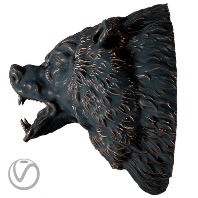 The head of a bear — Ver 3
