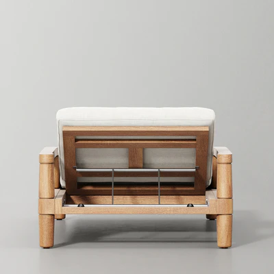 Miramar Teak Chaise — Вид 6
