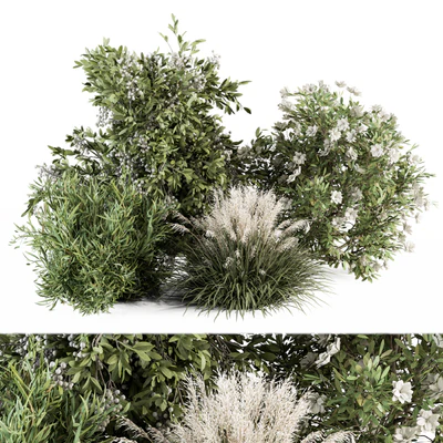 Mixed Plant Bush - Bush Set 49 — Вид 1