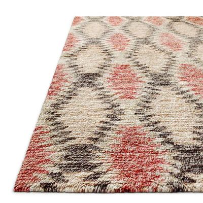 Aztec Handwoven Wool Shag Rug RH — Вид 2