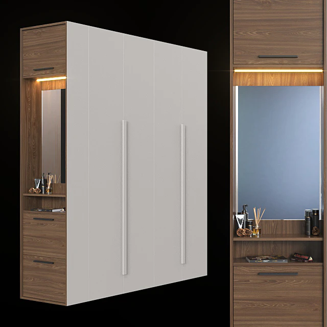 Wardrobe in the hallway 027. — Download