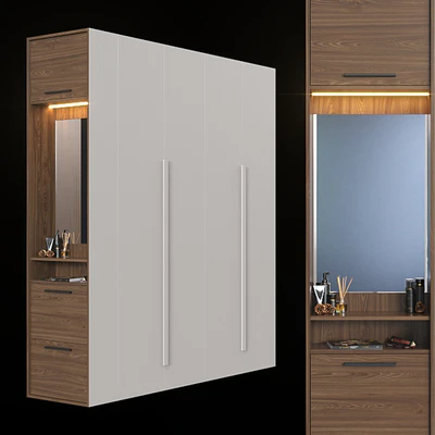 Wardrobe in the hallway 027. — View 1
