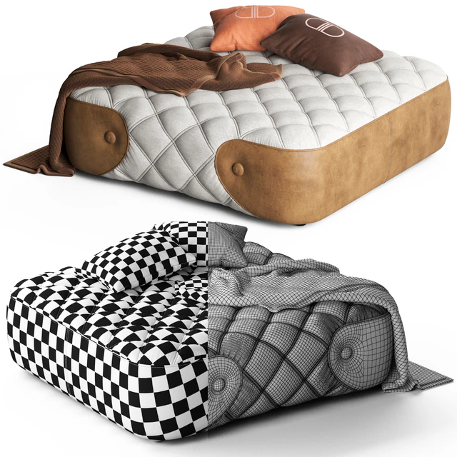 Daytona Wimbeledon Pouffe — Скачать