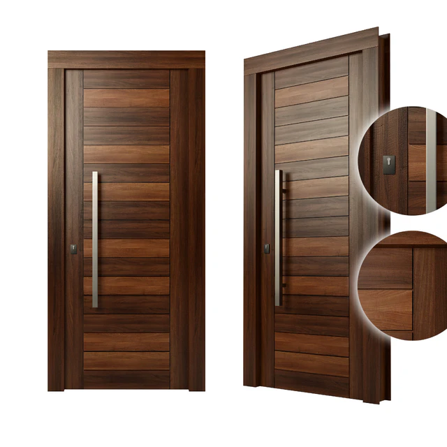 Modern wood door — Скачать