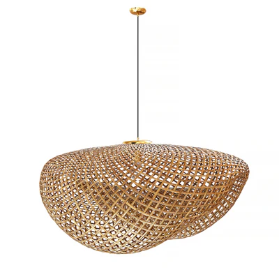 Vertigo Bamboo Rattan Pendant Lamp — Вид 7