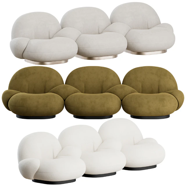 Pacha Sofa 3 Seater by GUBI — Descargar