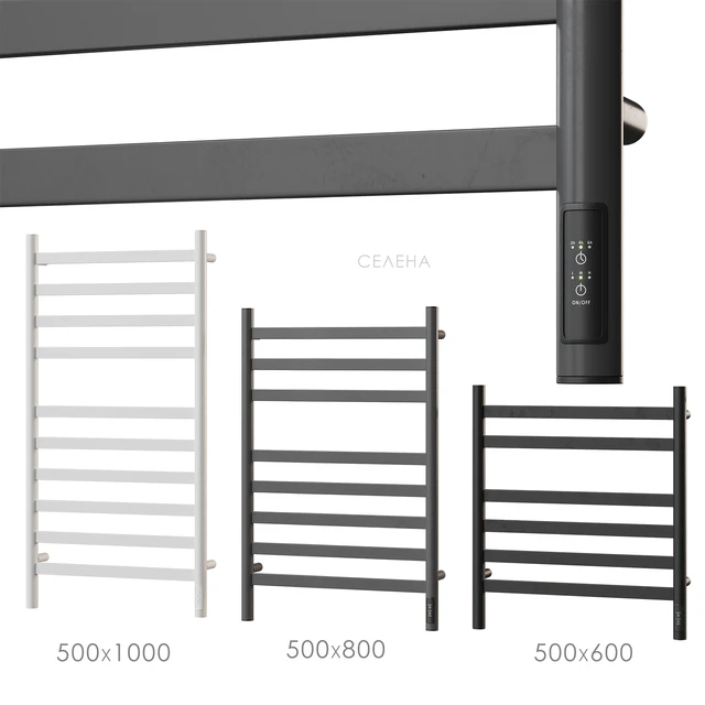 Heated towel rail Point Demetra Selena — Descargar