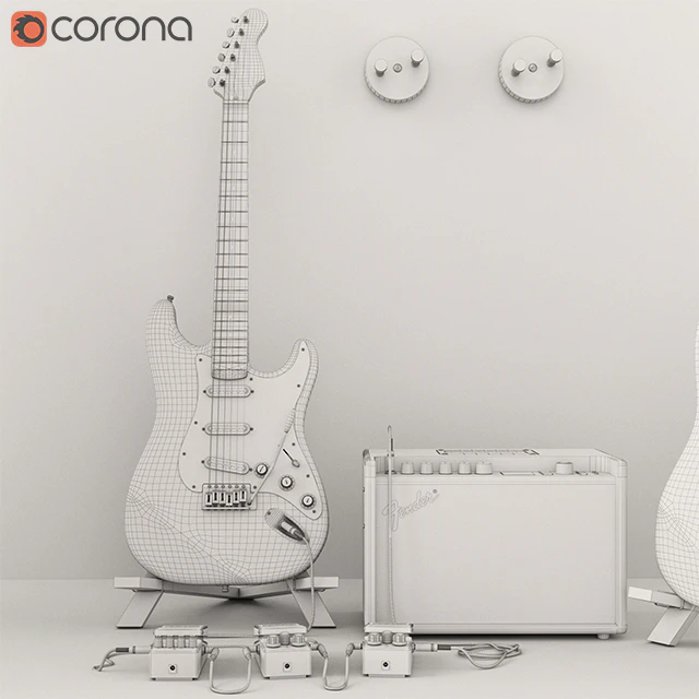 Fender guitar set — Descargar