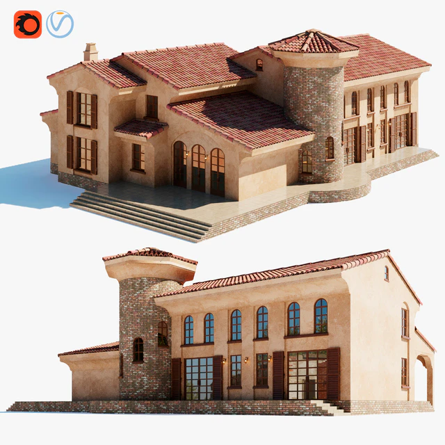 Spanish Colonial Villa — Descargar