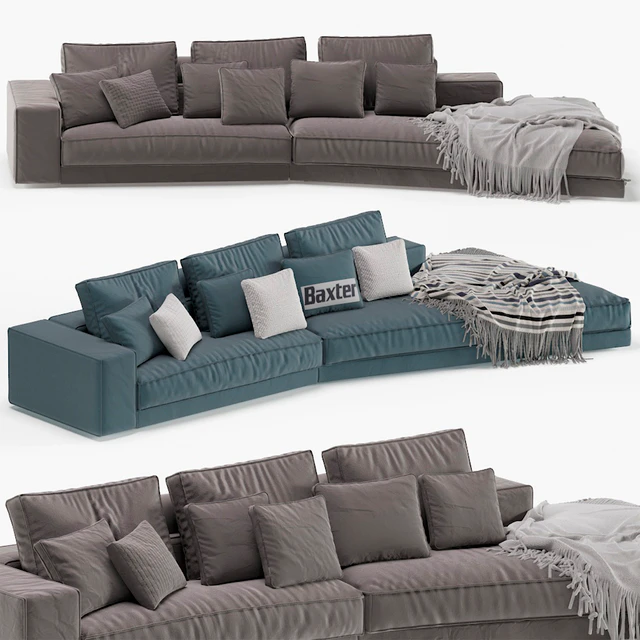 Baxter Budapest Soft Sofa — Descargar