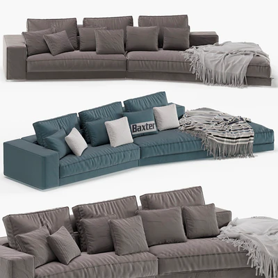 Baxter Budapest Soft Sofa — Ver 1
