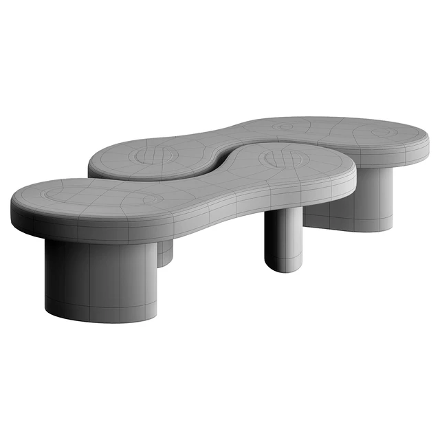 U & ME TABLE TRAVERTINE — Скачать