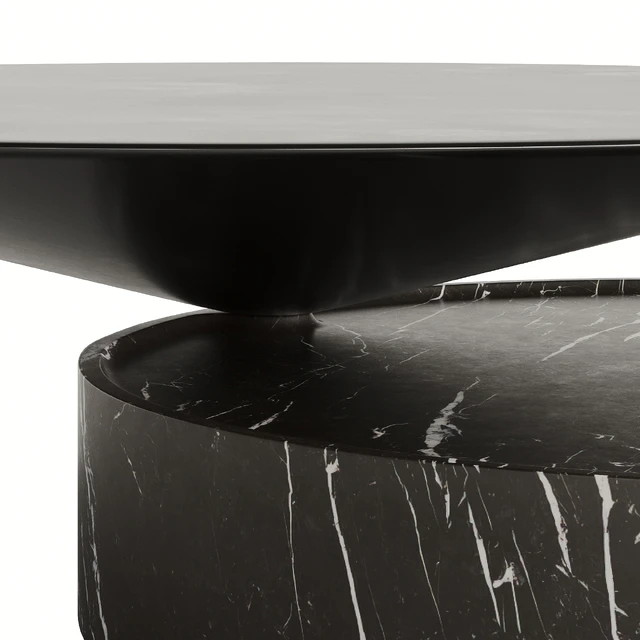 DE LA ESPADA LAUREL COFFEE TABLE IN MARBLE — Descargar