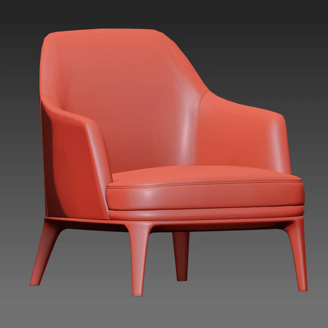Poliform Jane Armchair Jane Footstool — Скачать