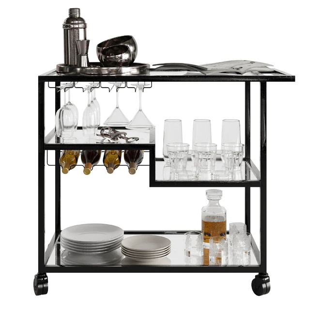 Drink Bar cart set 3 — Скачать