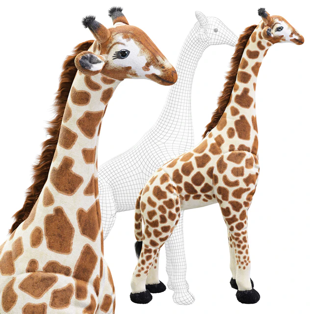 Pottery Barn plush liama Labradoodle Giraffe — Descargar