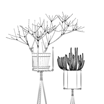 Shelf with Plants — Вид 3