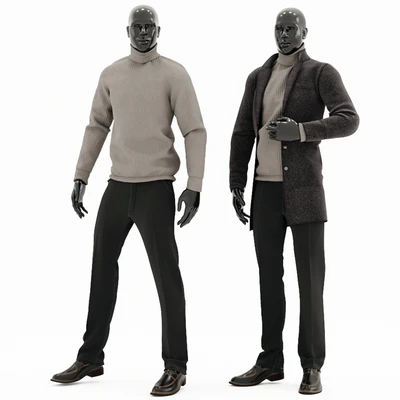 Male mannequin set 2 — Ver 2