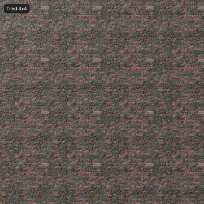 split face running concrete block wall texture black — View 5