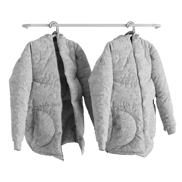 Winter jacket SONDR on a hanger — Descargar