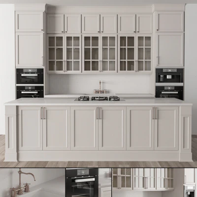 Kitchen NeoClassic - Cream Set 24 — Вид 1