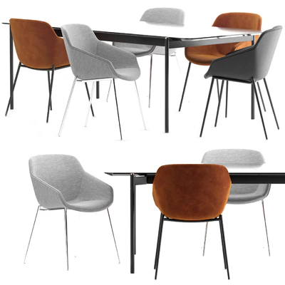 Boconcept - Vienna Chair + Augusta table — Ver 1