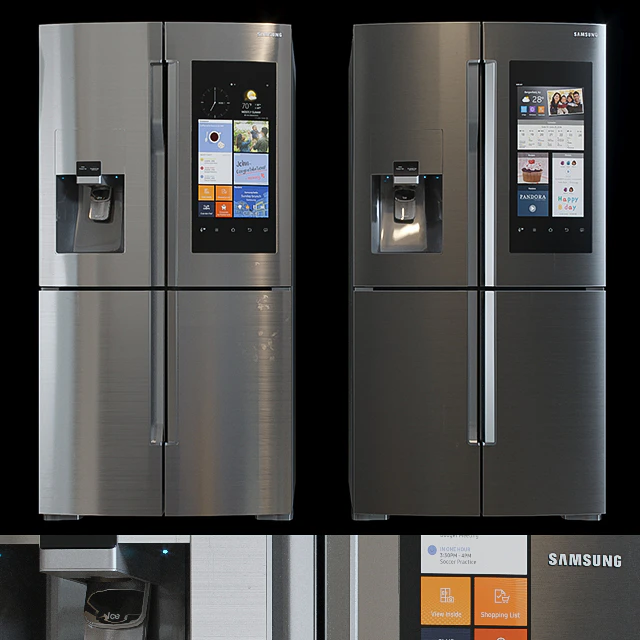 Refrigerator Samsung RF22K9581SR — Descargar