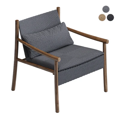 Armchair Arper Kata Japandi Style — Ver 7