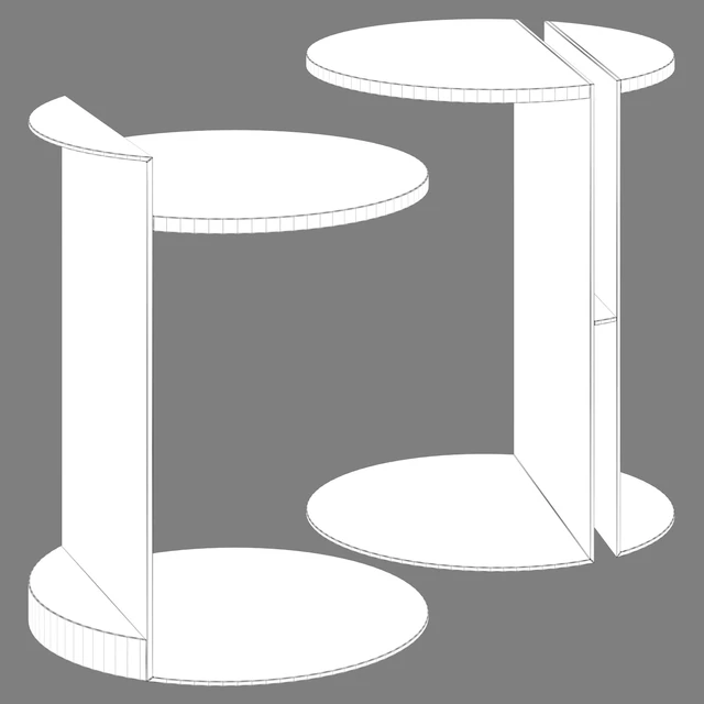 Приставные столики Fabio Teixeira Half Linea — Скачать