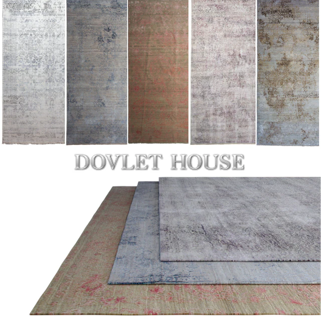 Ковры DOVLET HOUSE 5 штук (part 28) — Скачать
