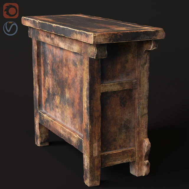 Rustic chest of drawers — Descargar