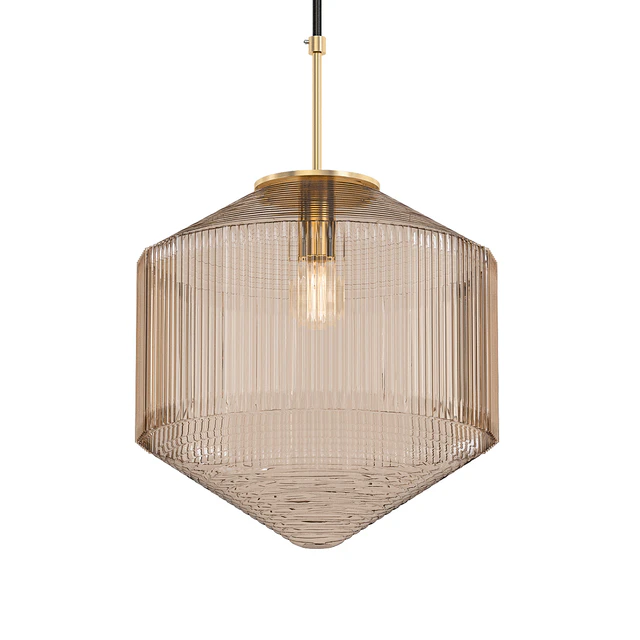 Clear Glass Pendant gold — Скачать