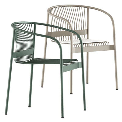 Velit chair by Plank and Fiore Outdoor table by Bebitalia — Ver 5