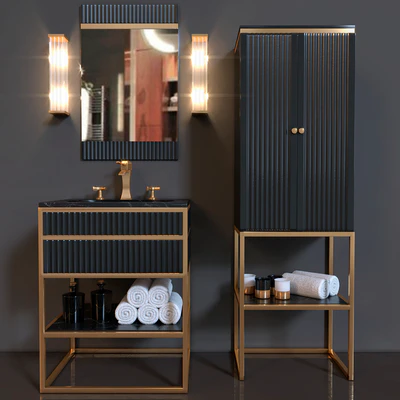 Bathroom furniture OASIS Luxury Collection Academy House — Descargar