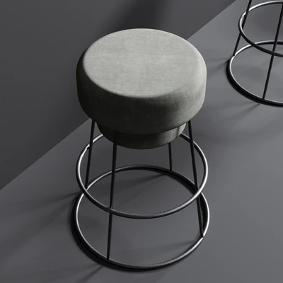 Coffee shop reception, Restaurant counter by hanging plant - 04 — Ver 7