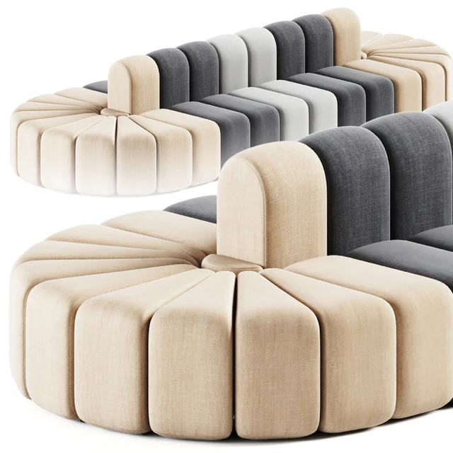 Modul Two-sided Sofa Bob by Bla Station / Двухсторонний диван — Скачать