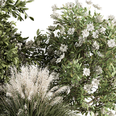 Mixed Plant Bush - Bush Set 49 — Вид 5