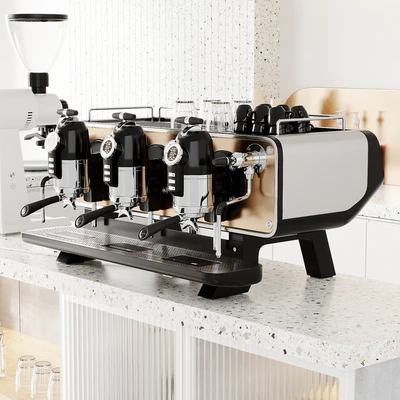 Coffee shop, cafe, coffee machine La Marzocco — Ver 5