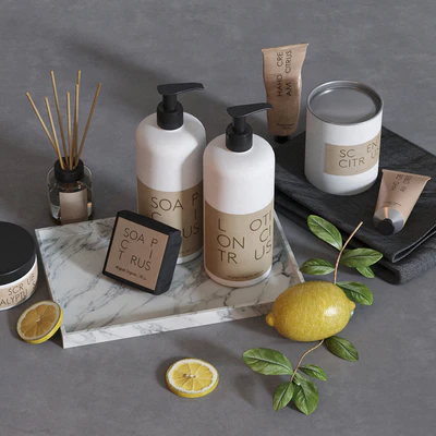 Granit skincare bath set — Ver 3
