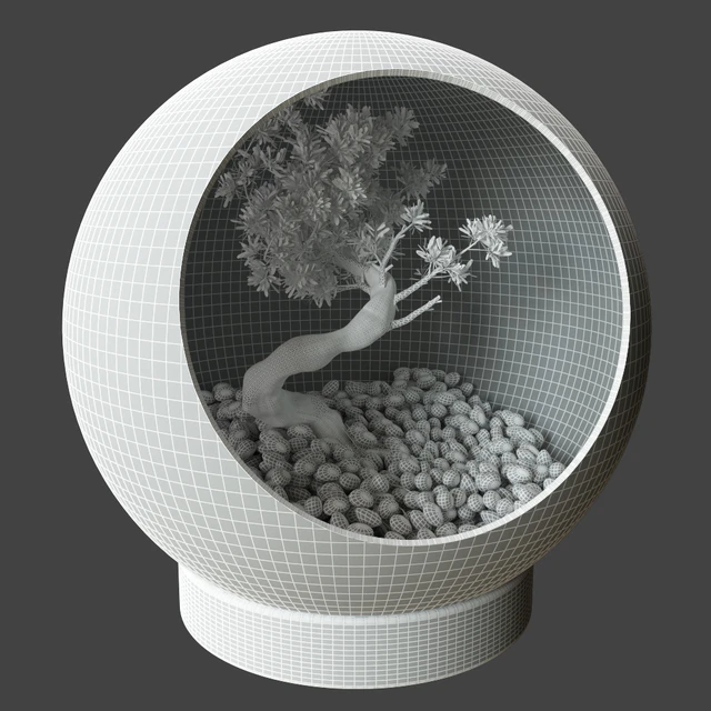 Little Tree In Glass Globe — Descargar