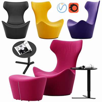 Grande Papilio armchair — Ver 1