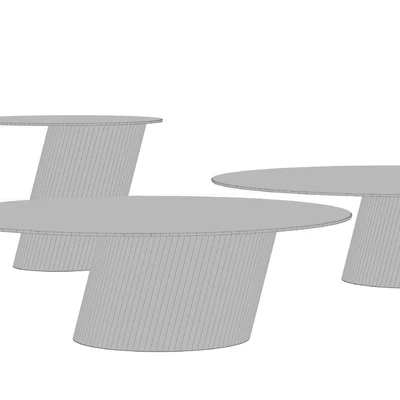 Bonaldo coffee tables Pisa — Ver 5