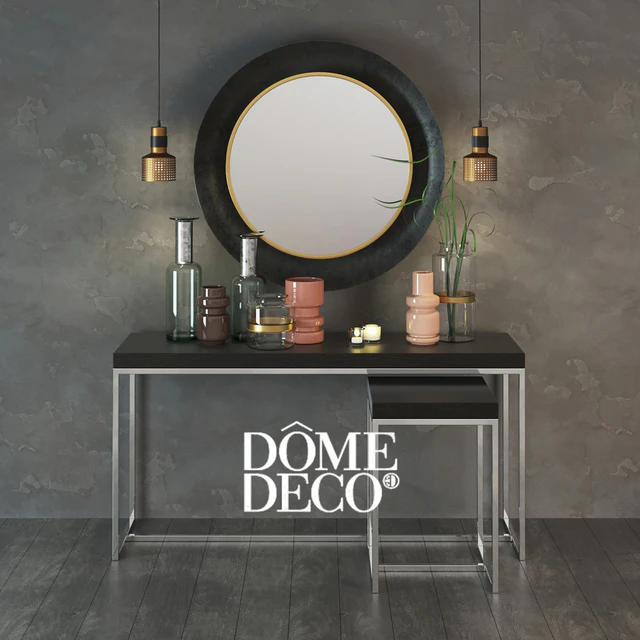 Dome Deco набор декора, консоль с вазами, зеркалом — Скачать