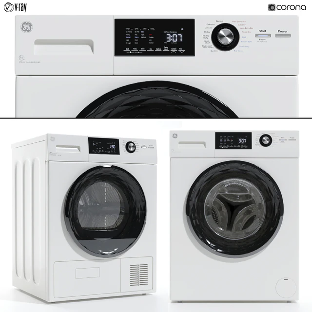 GE Washing machine and dryer — Descargar