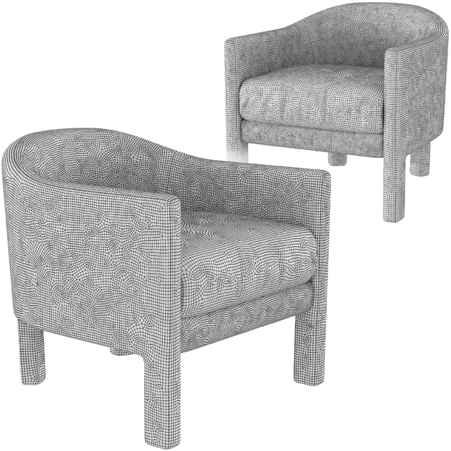 Armchair West Elm Isabella — Скачать