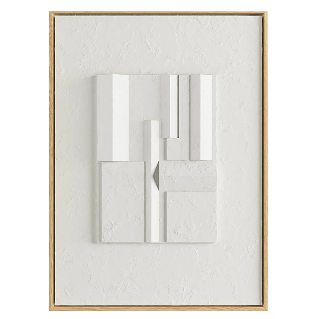 Iolastudios - Plaster Painted Relief Artwork 04 — Descargar