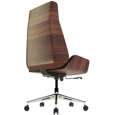 Hazel high back leather chair — Ver 5