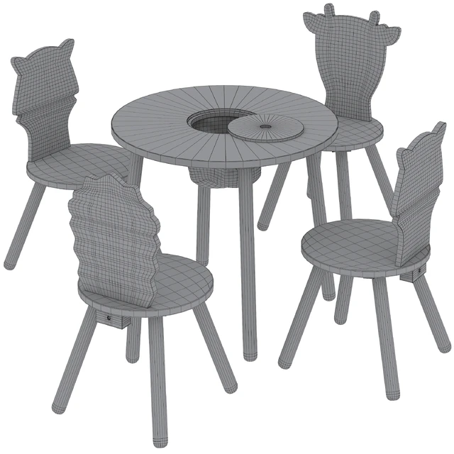 Dandelion Toddler Table & Animal Toddler Chair by Great little — Descargar