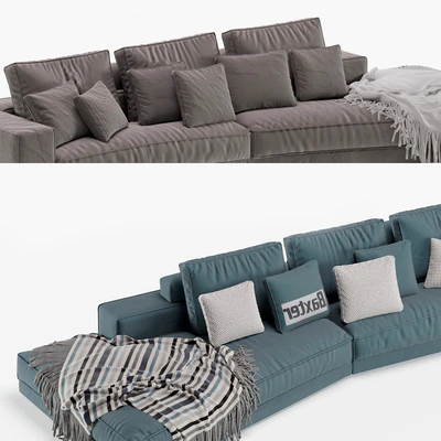Baxter Budapest Soft Sofa — Ver 7